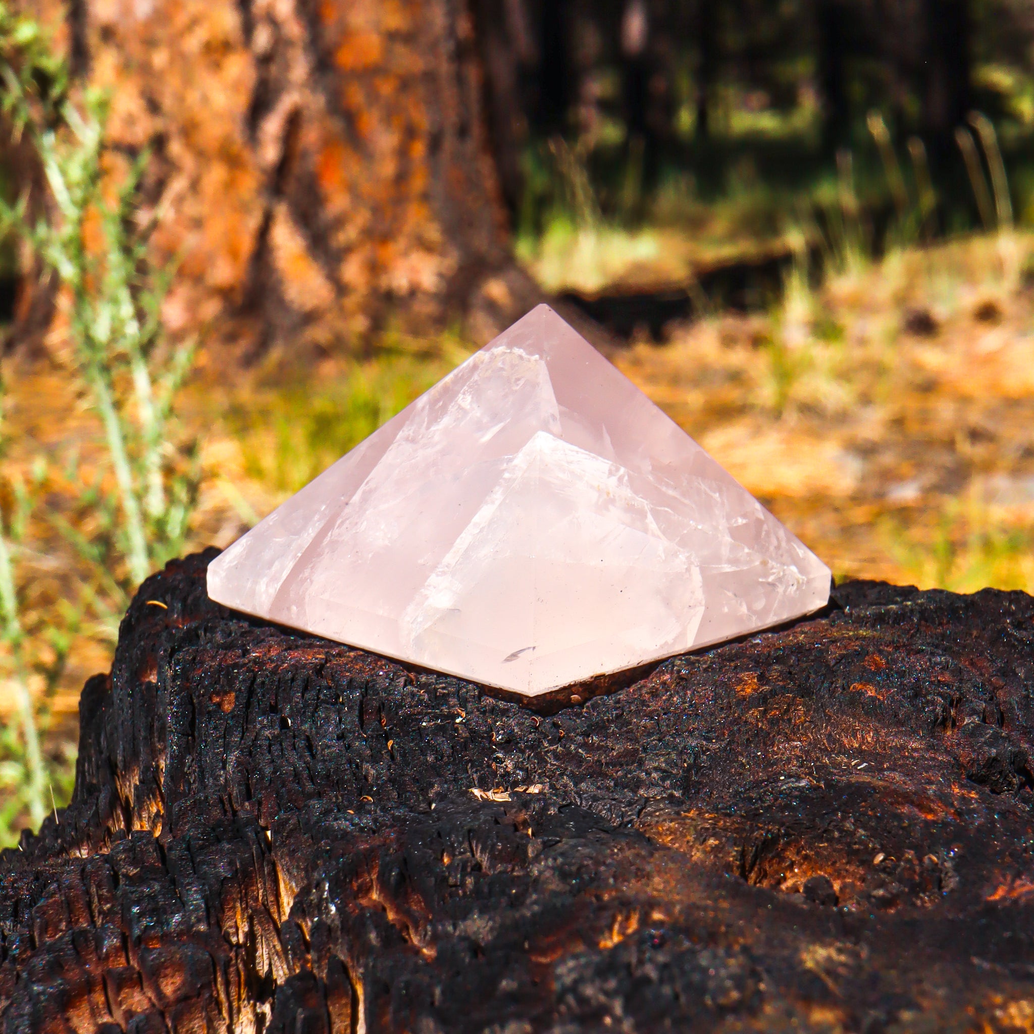 Rose Quartz Pyramid