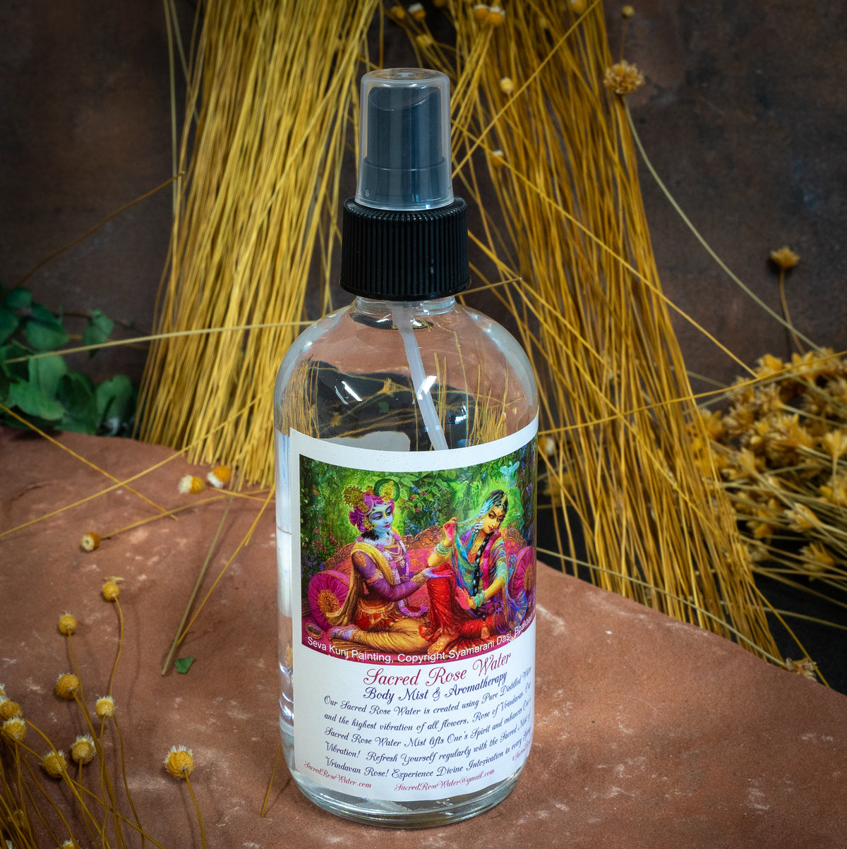 Sacred Rose Water Body Mist & Aromatherapy