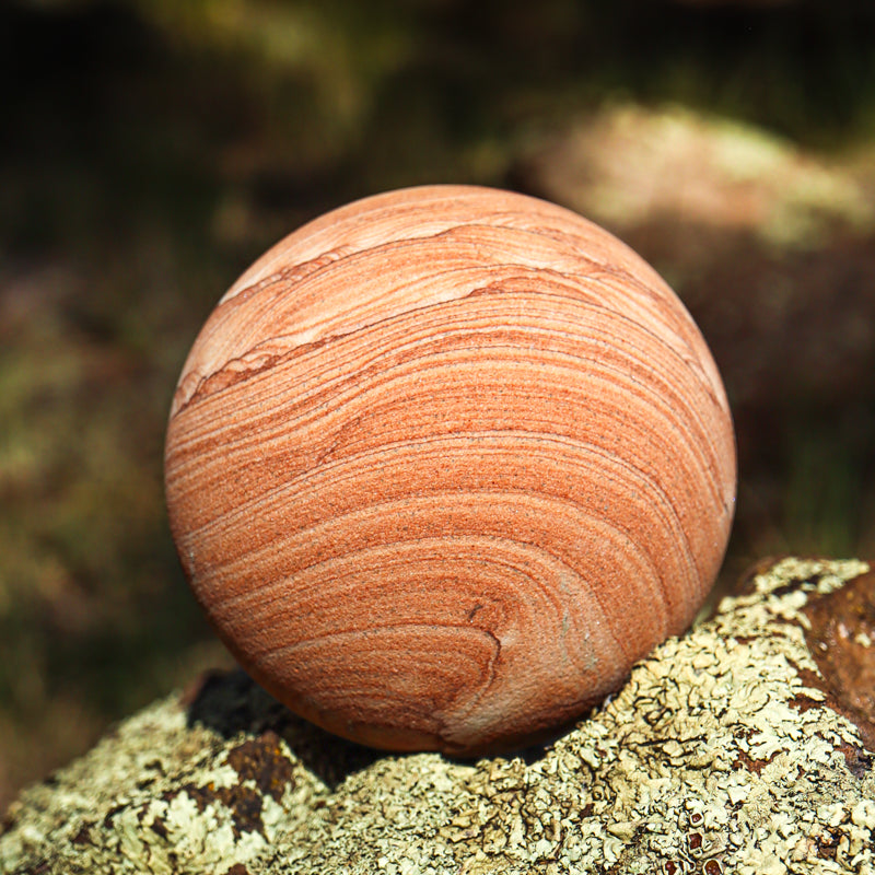 Picture Sandstone Sphere