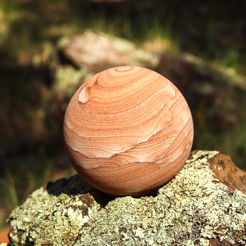 Picture Sandstone Sphere