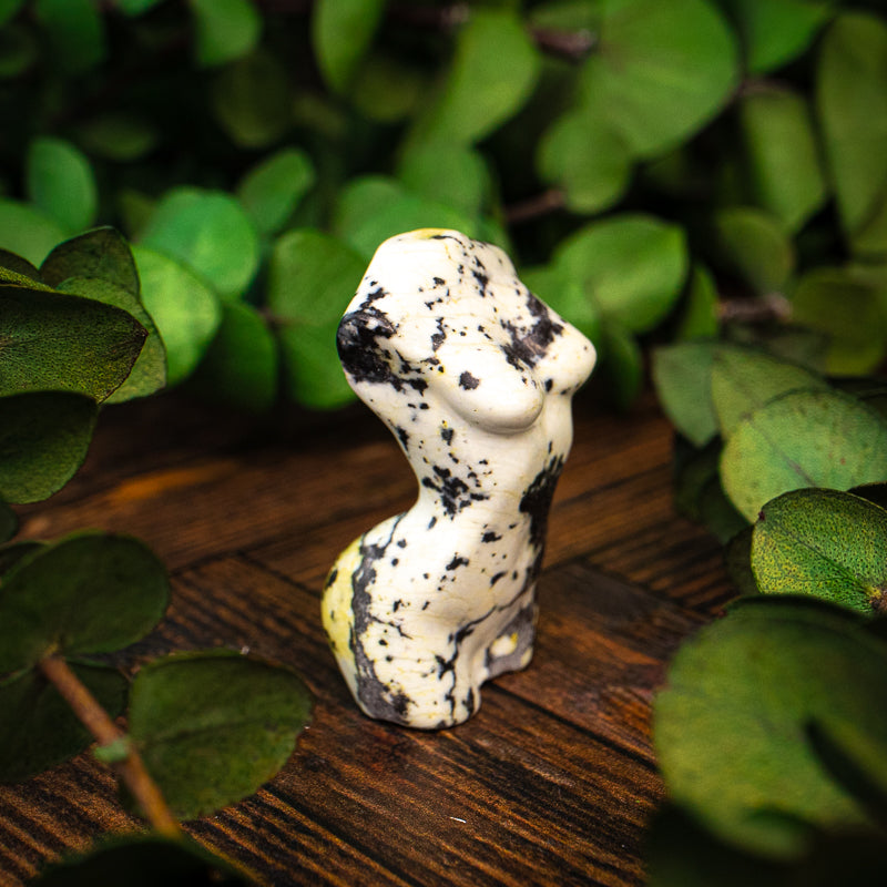Serpentine Goddess Bust