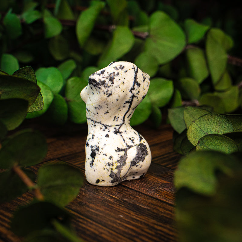 Serpentine Goddess Bust