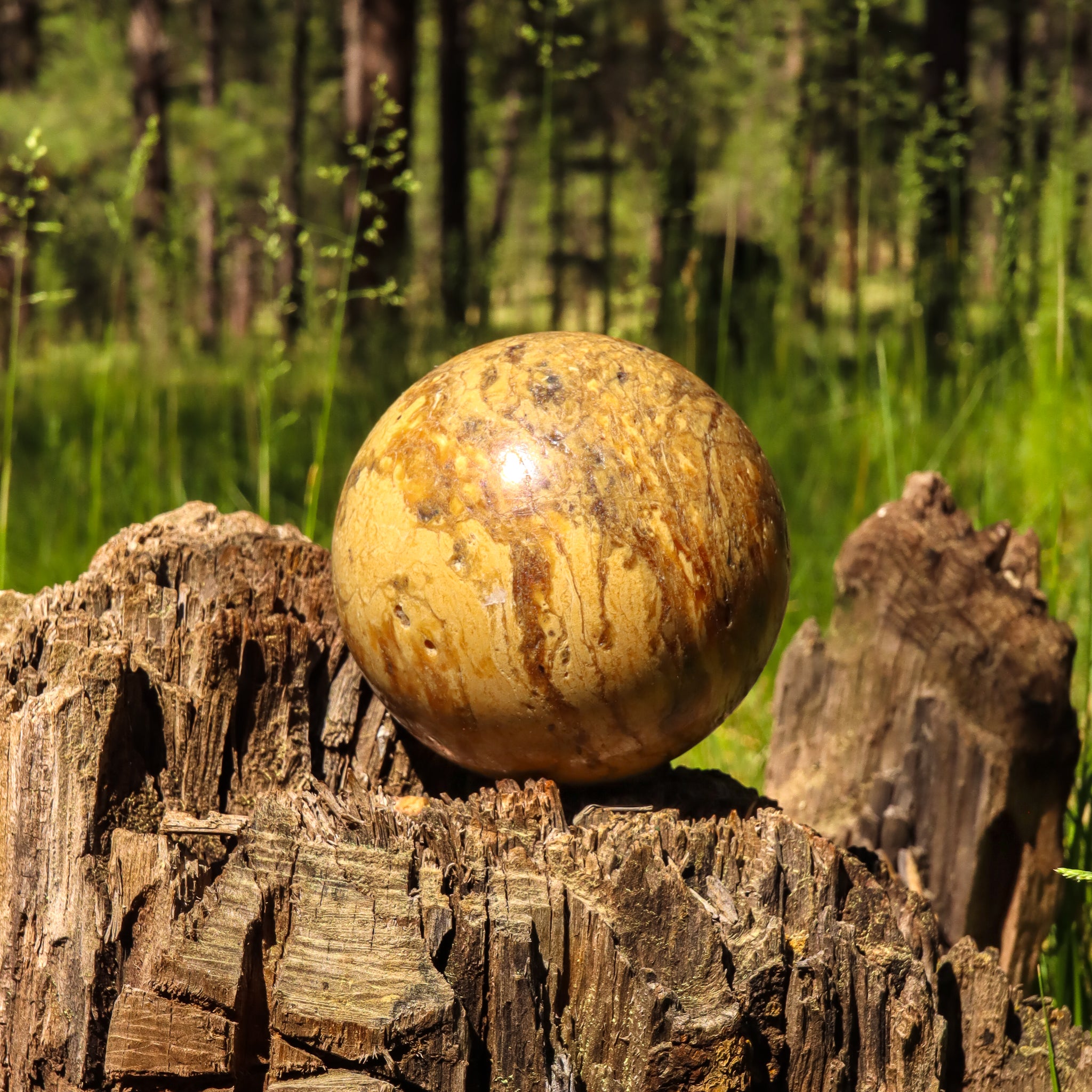Sumatran Amber Sphere