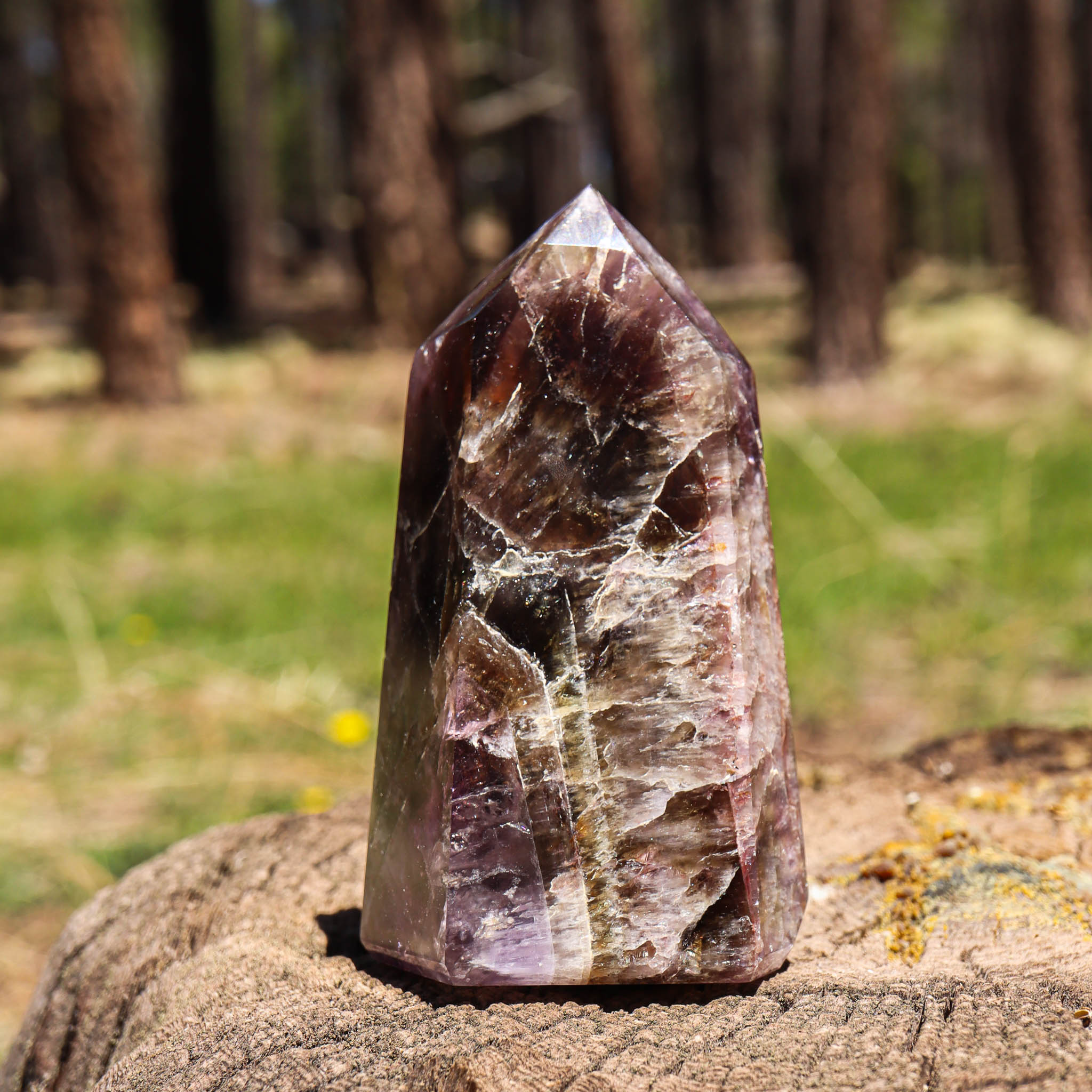 Super Seven Polished Point