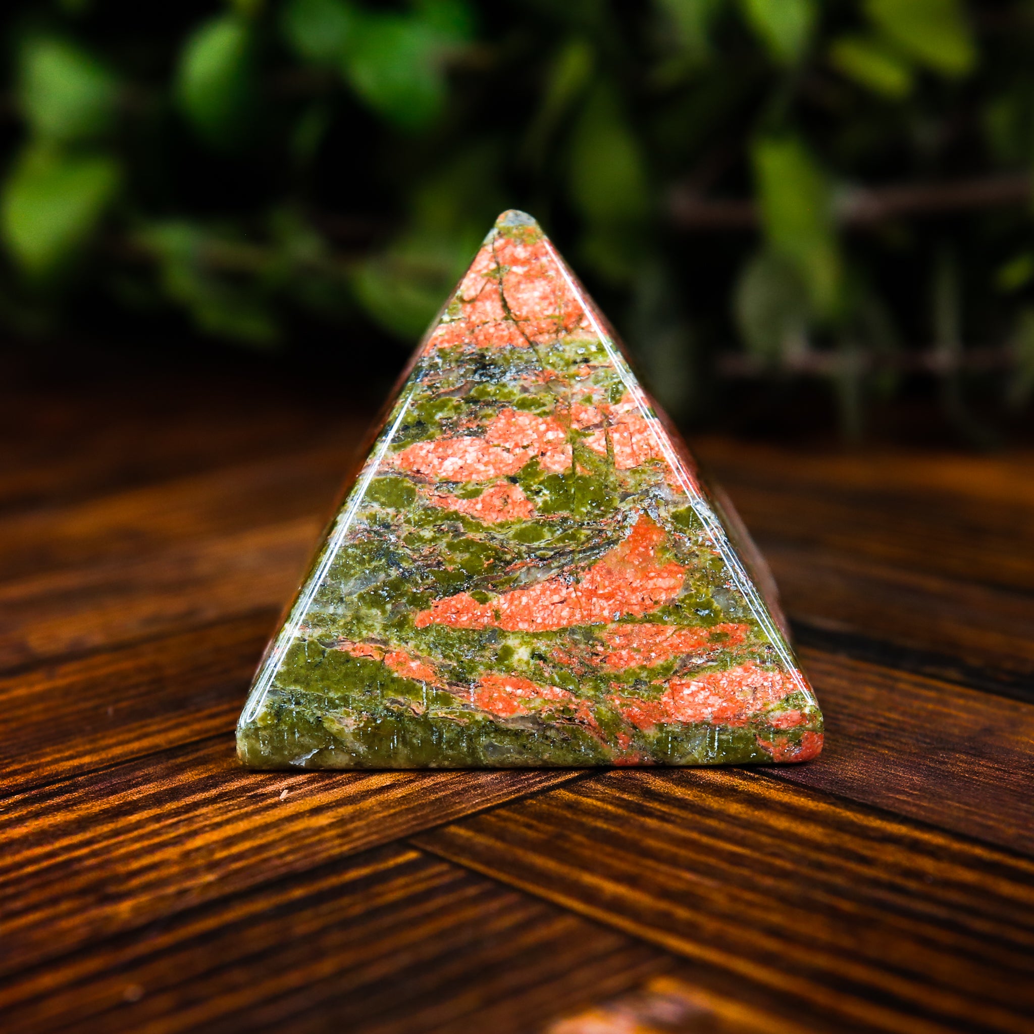 Unakite Pyramid