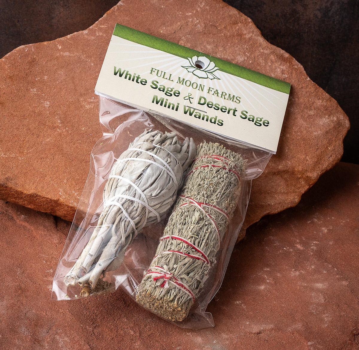 White Sage & Desert Sage Mini Wand