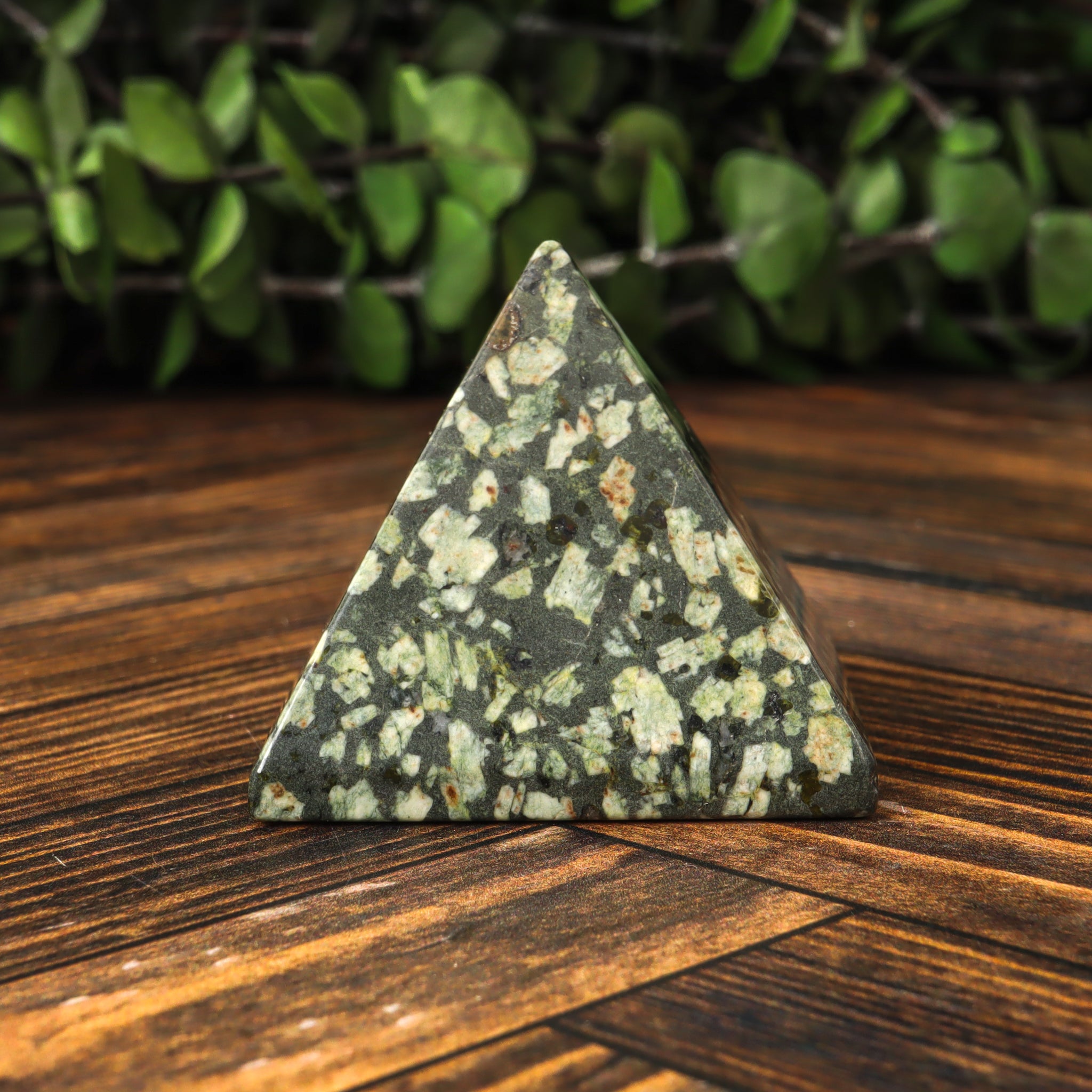 Chinese Writing Stone Pyramid