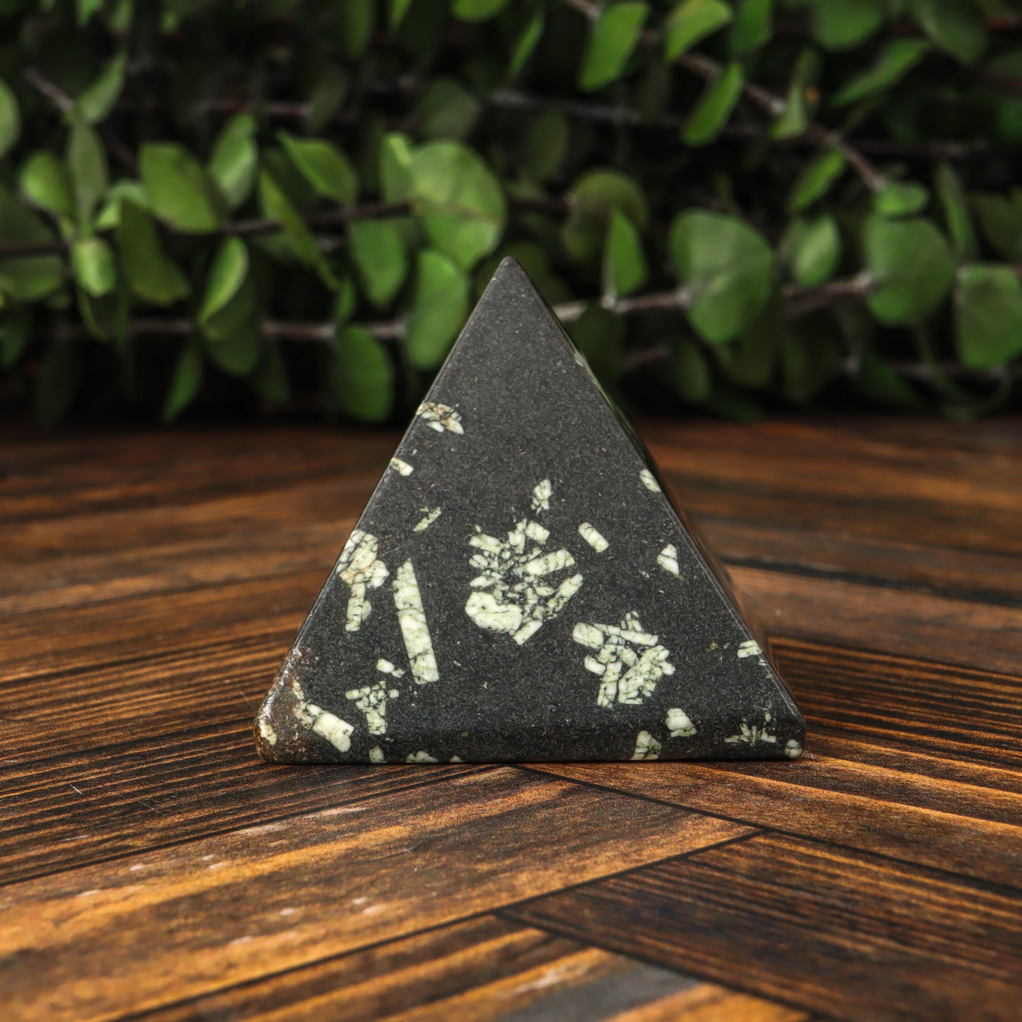 Chinese Writing Stone Pyramid
