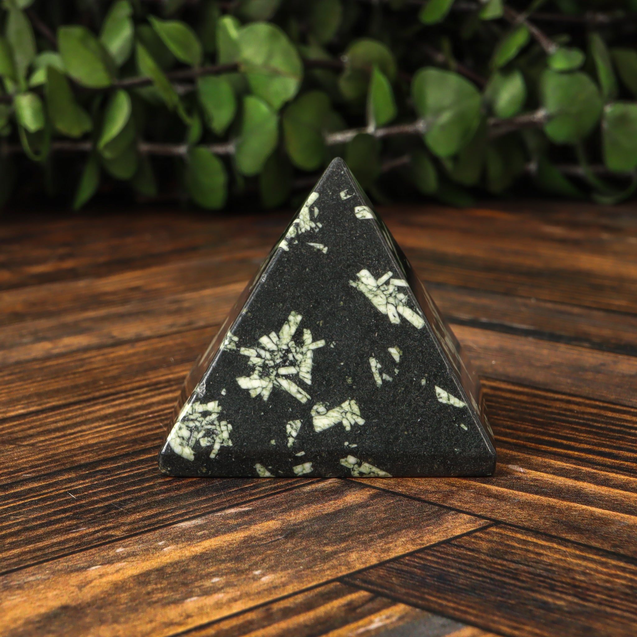 Chinese Writing Stone Pyramid
