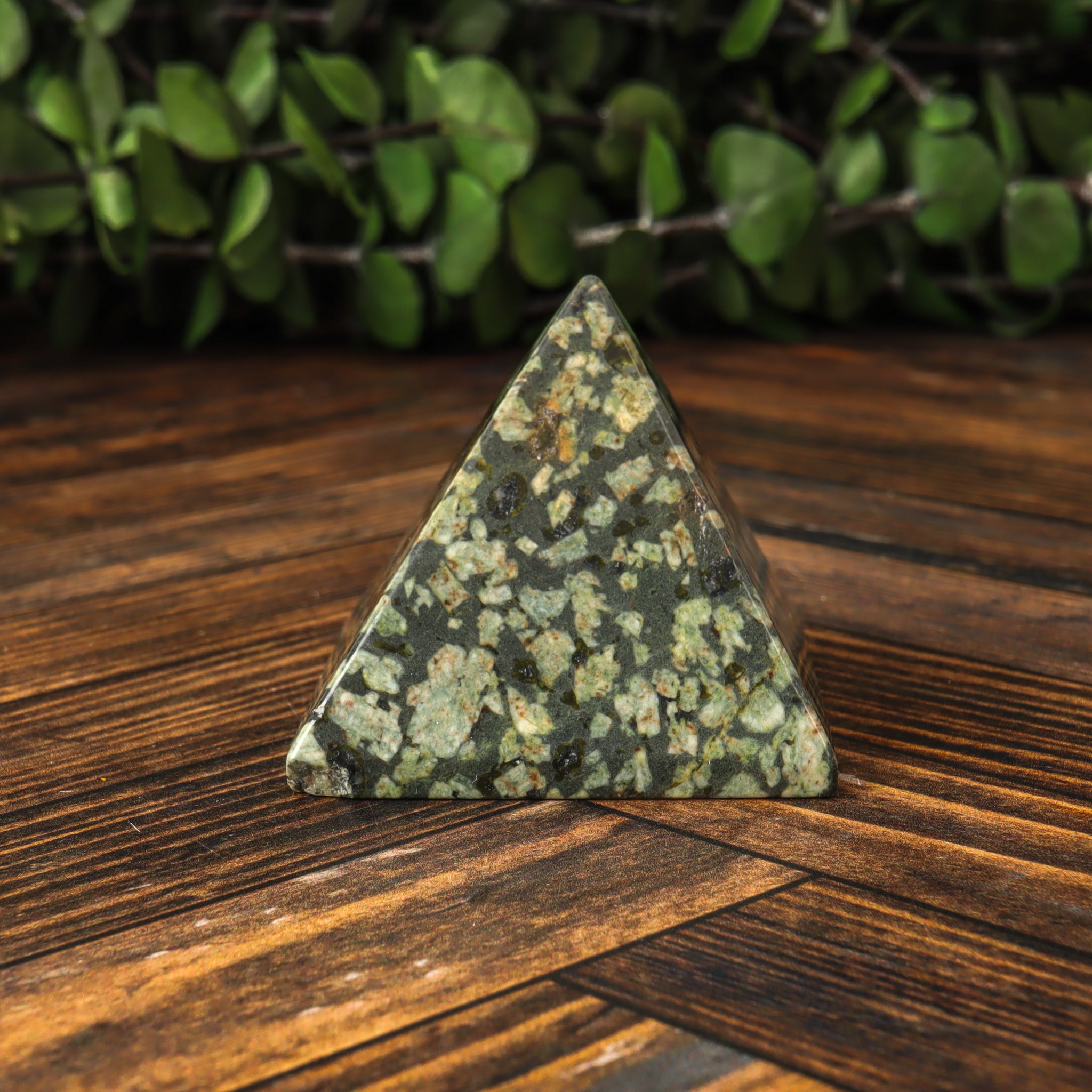 Chinese Writing Stone Pyramid