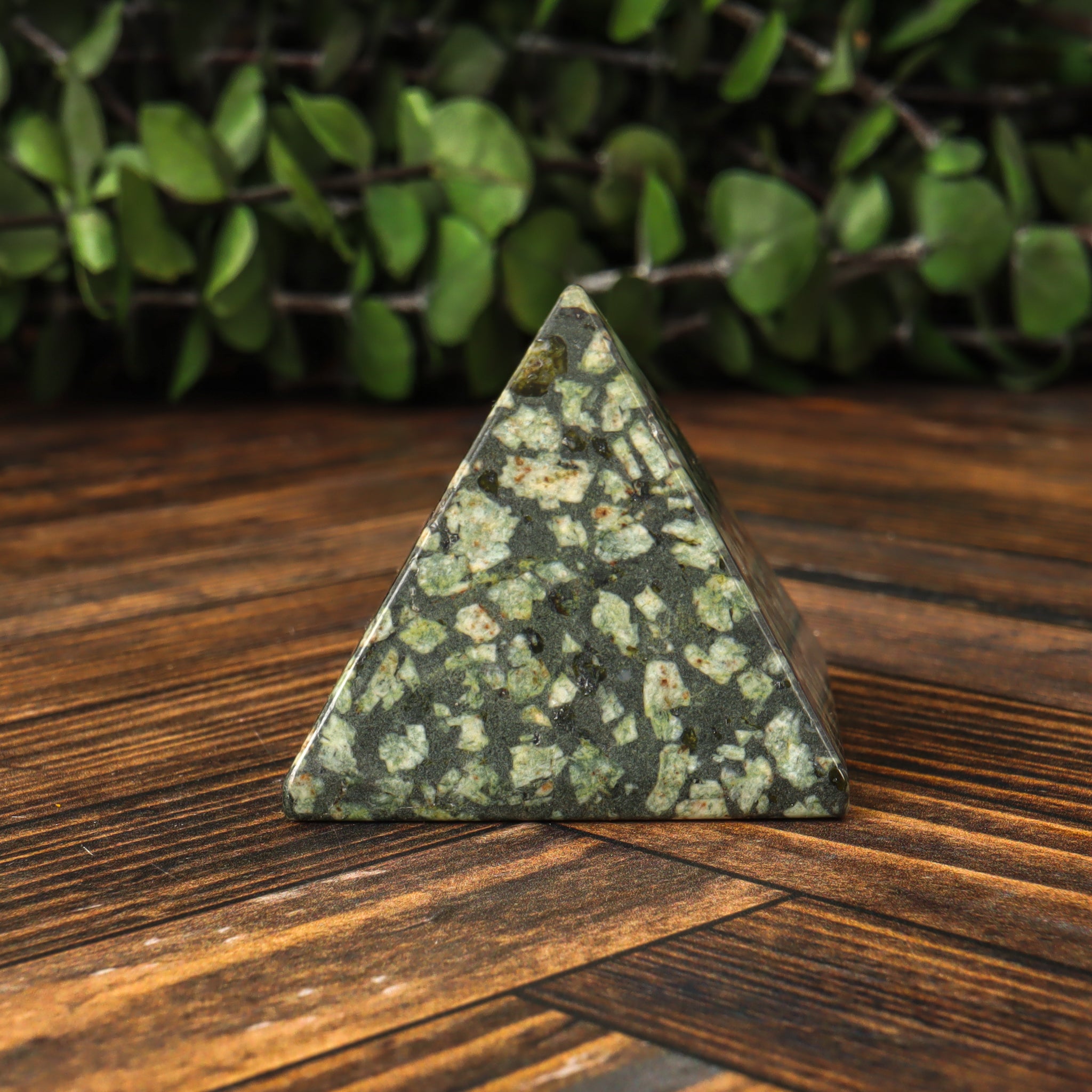Chinese Writing Stone Pyramid