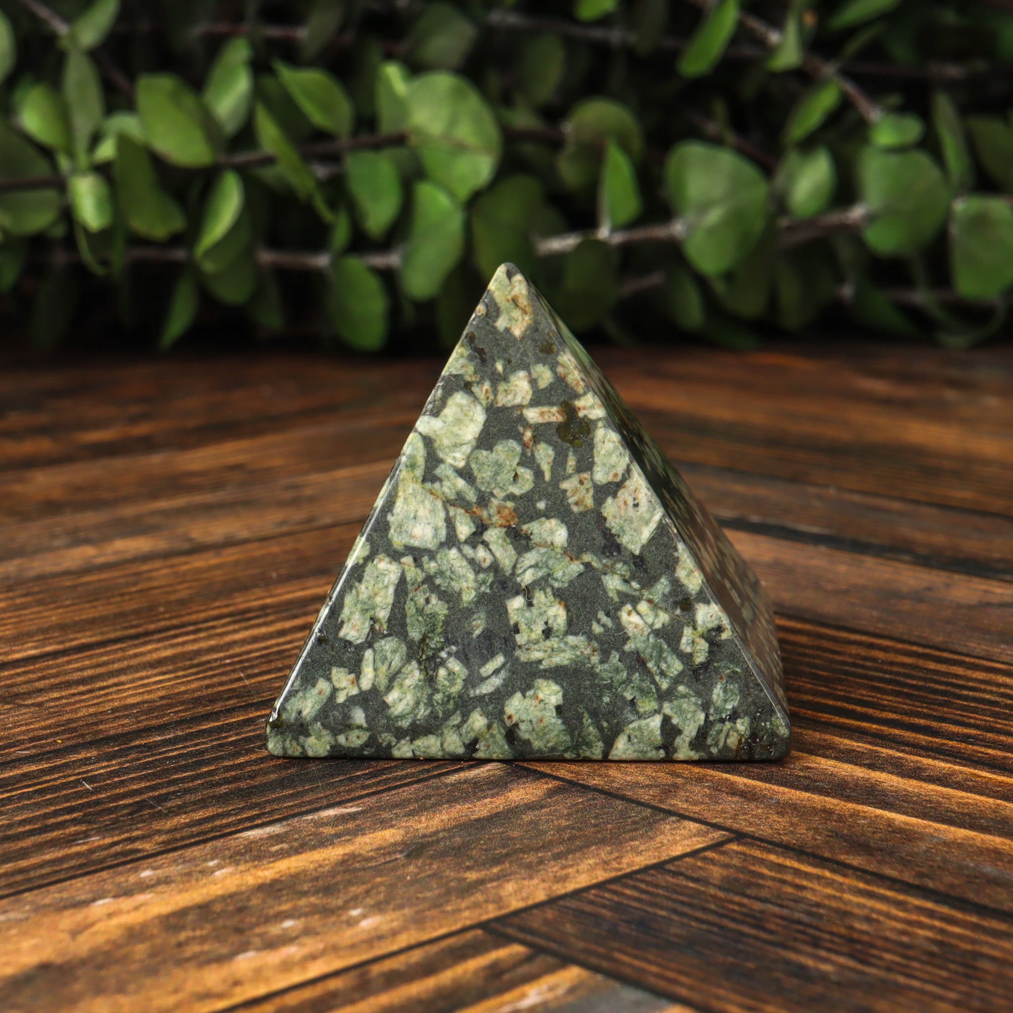 Chinese Writing Stone Pyramid