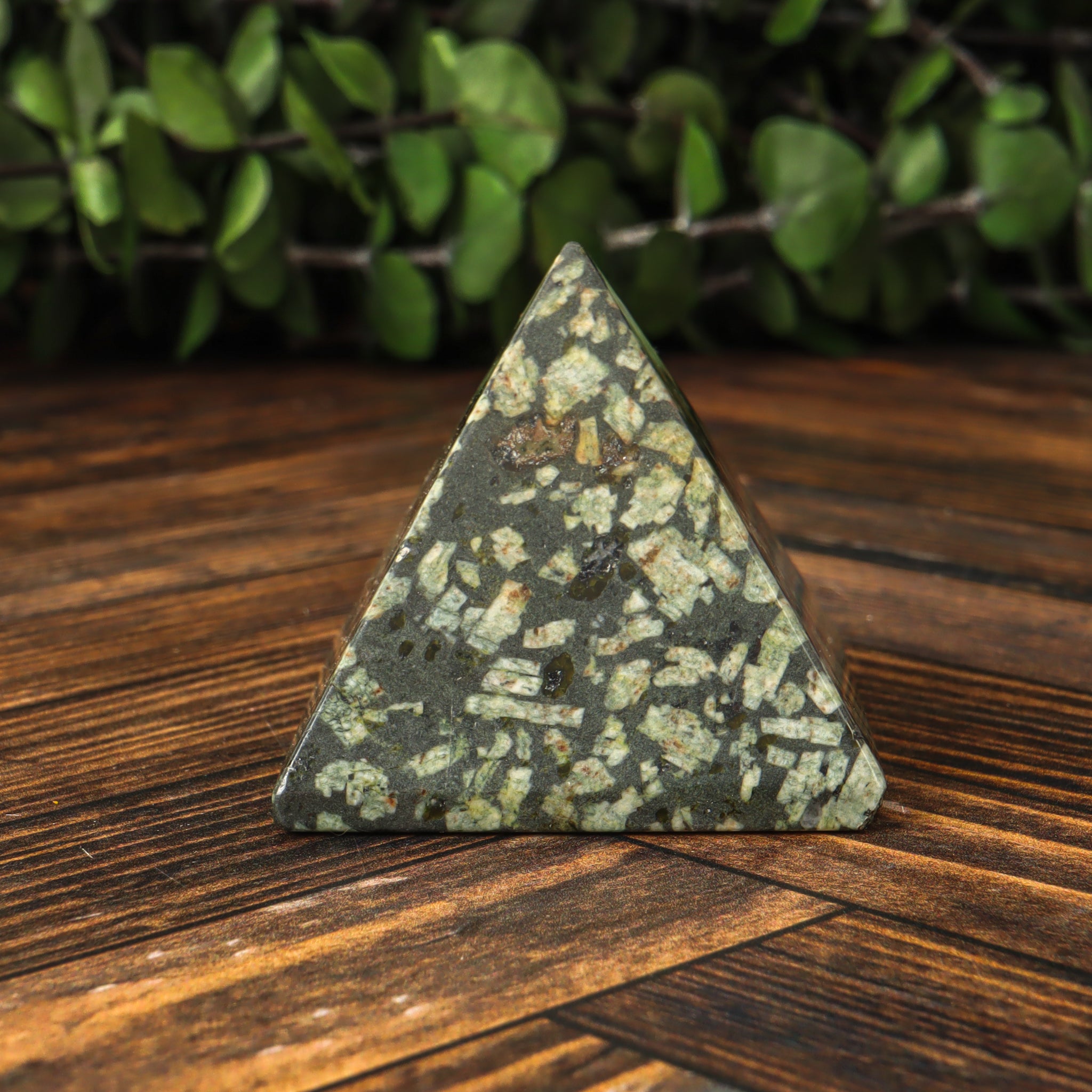 Chinese Writing Stone Pyramid