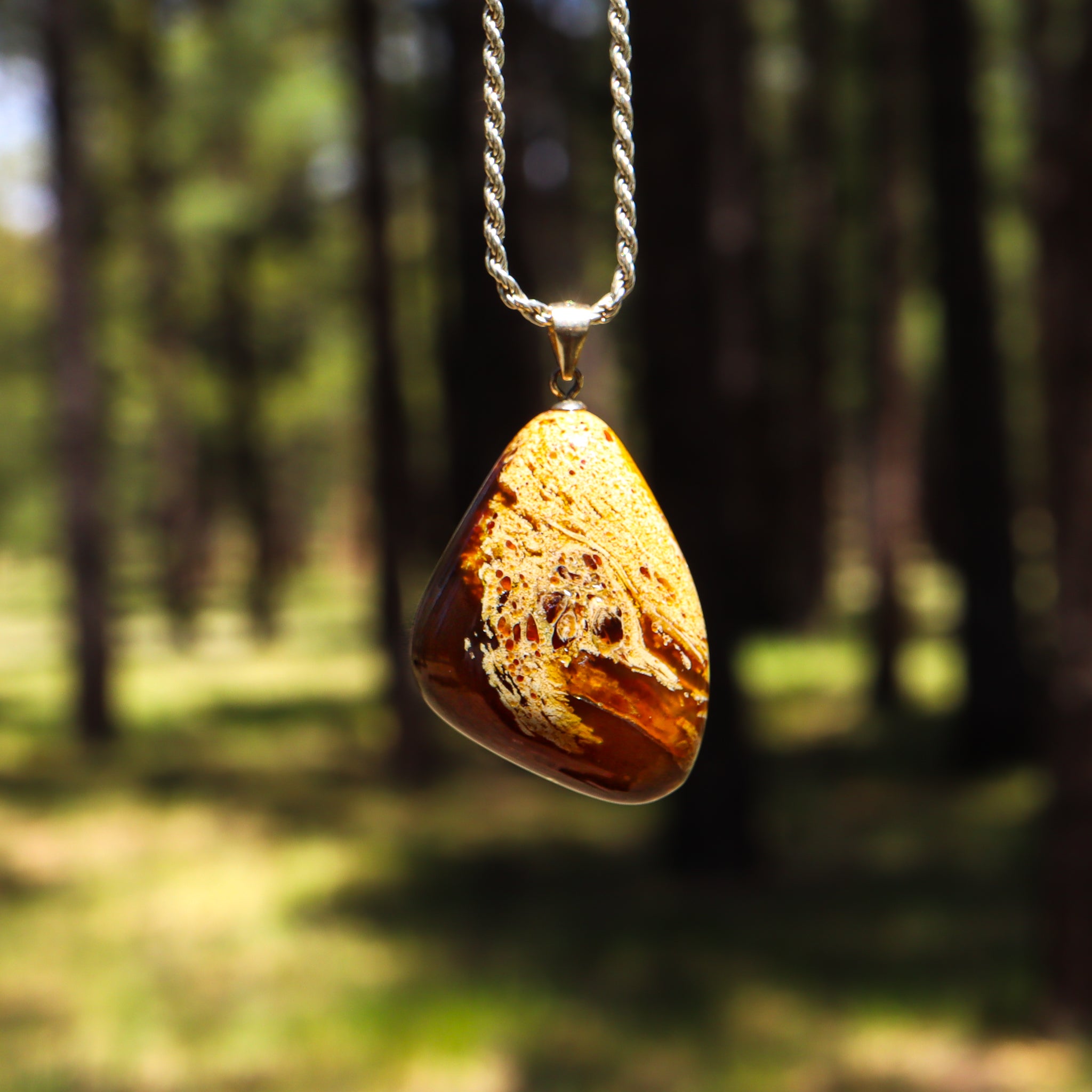 Sumatran Amber Pendant