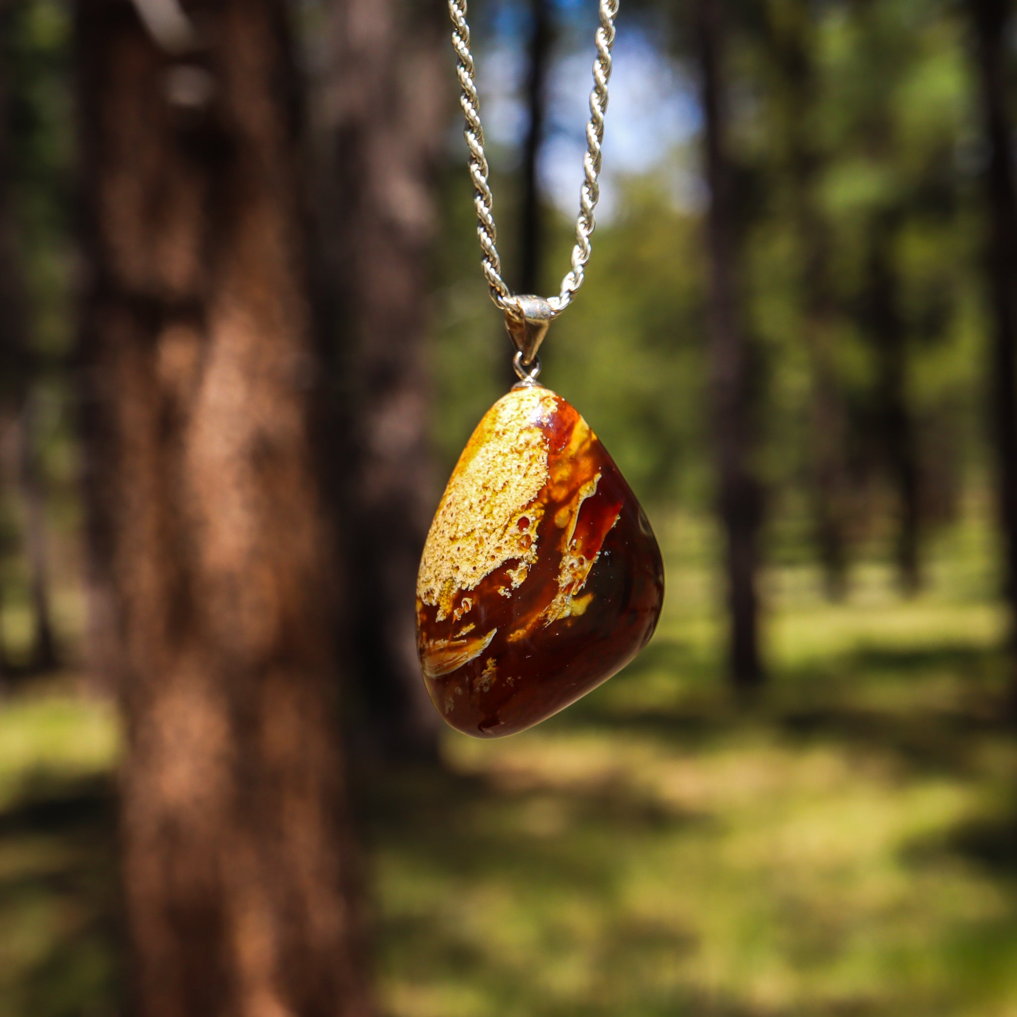 Sumatran Amber Pendant