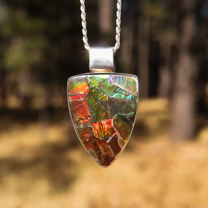 Ammolite Pendant