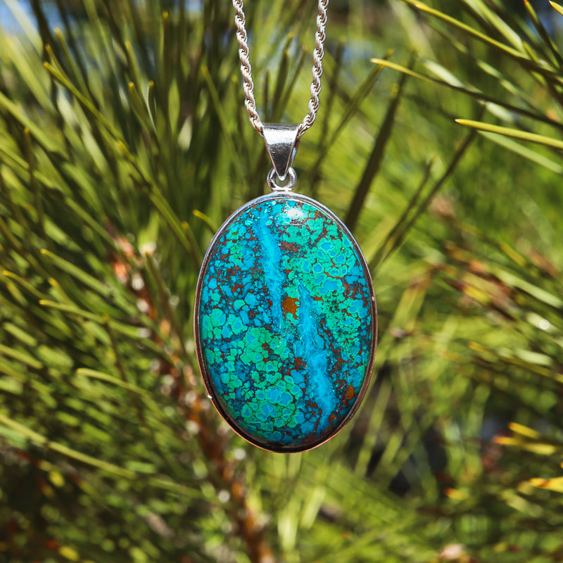 Chrysocolla Pendant