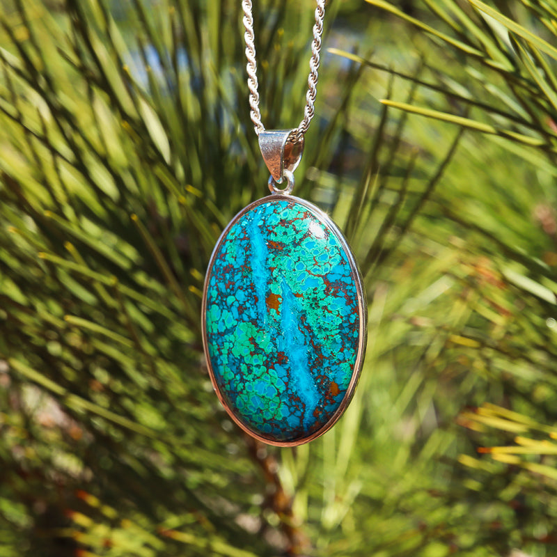 Chrysocolla Pendant
