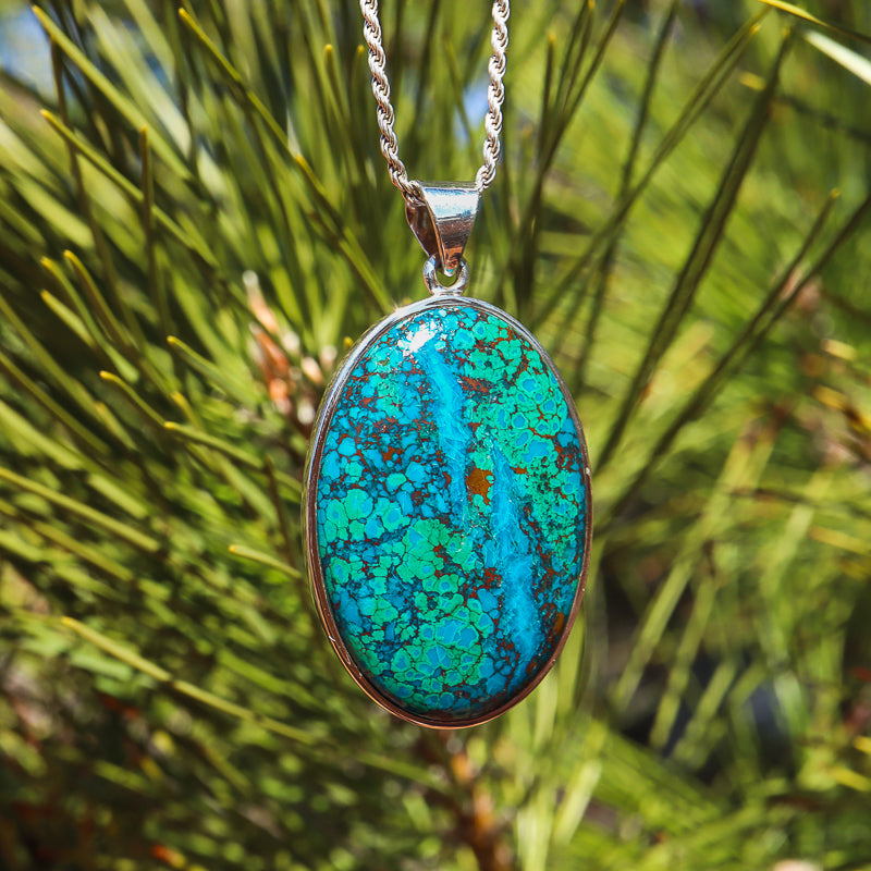 Chrysocolla Pendant