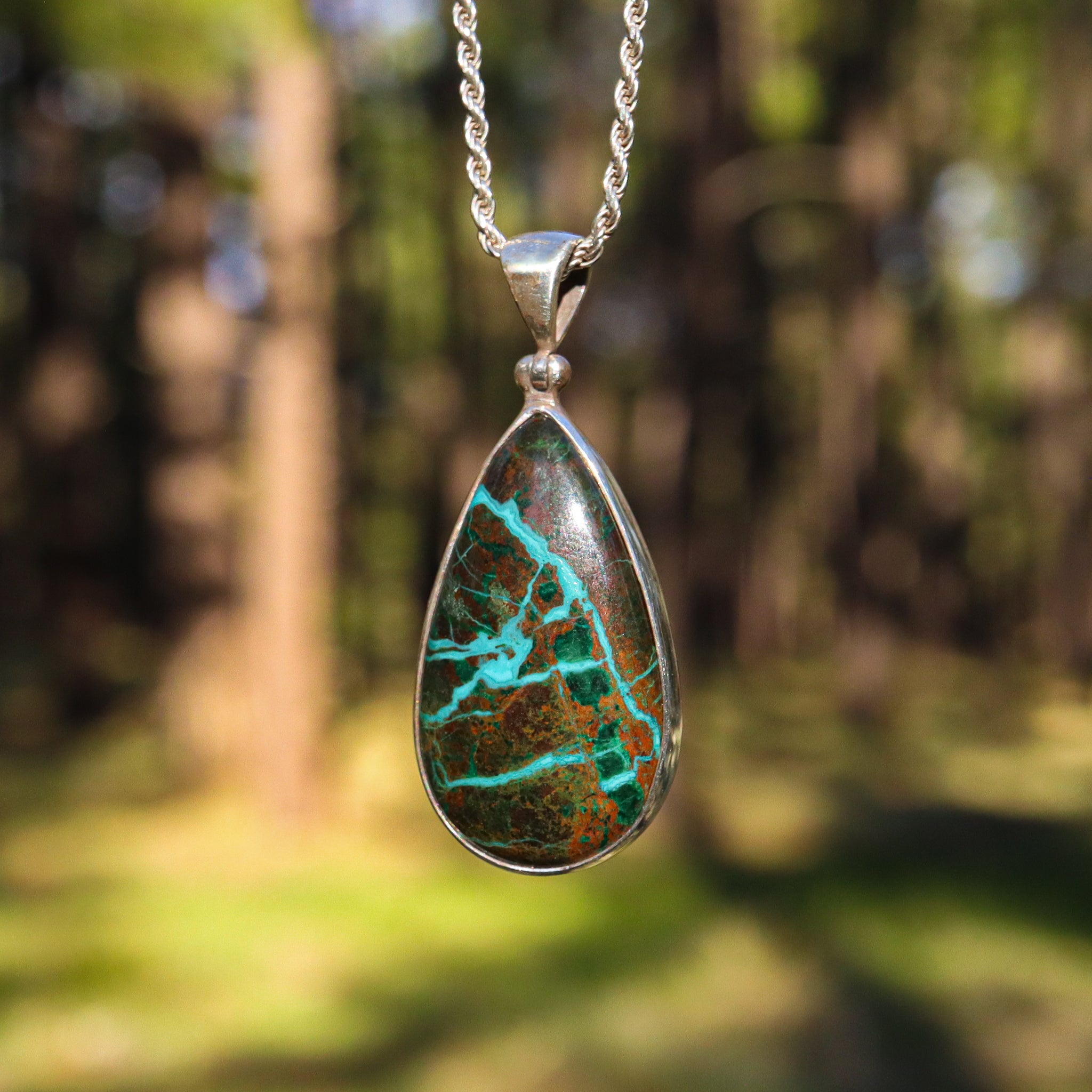 Chrysocolla Pendant