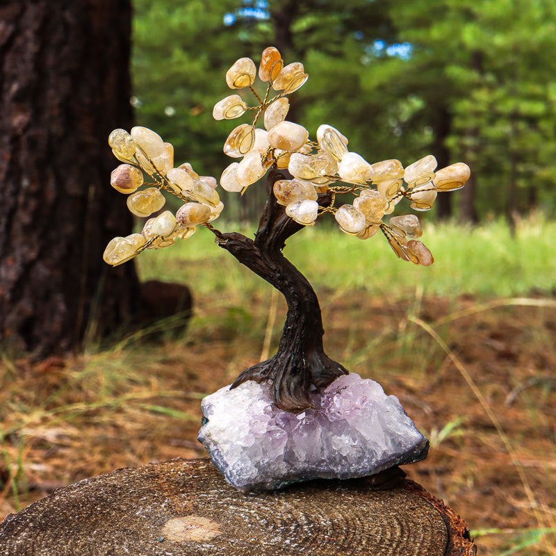 Citrine Gemstone Tree
