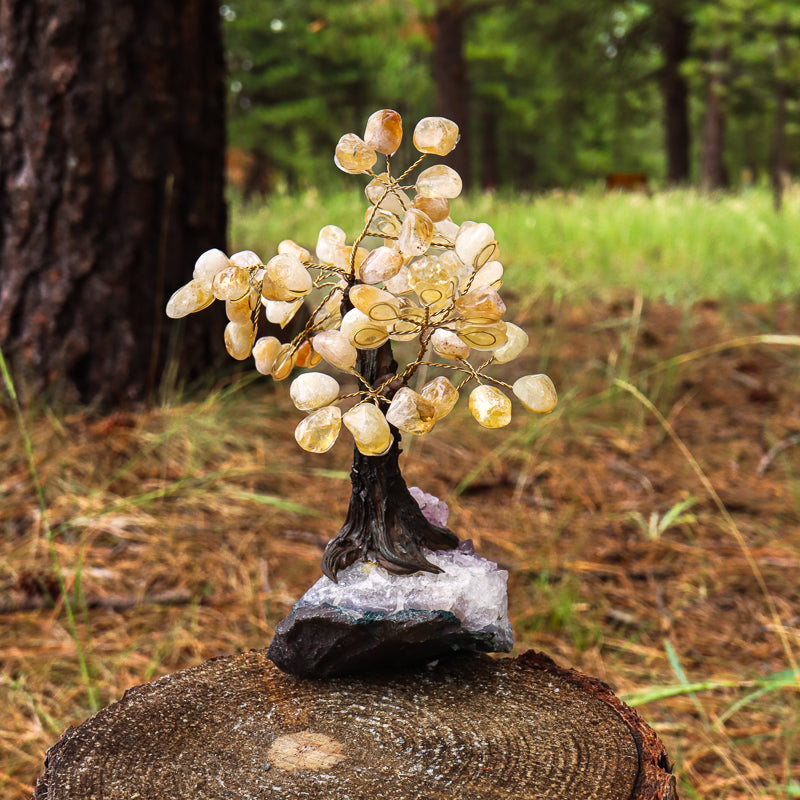 Citrine Gemstone Tree