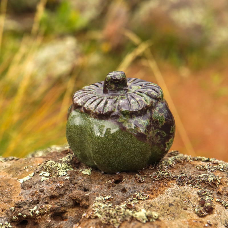 Dragons Blood Jasper Pumpkin