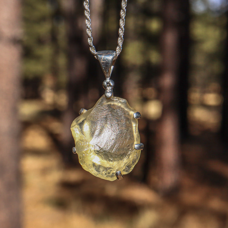 Libyan Desert Glass Pendant