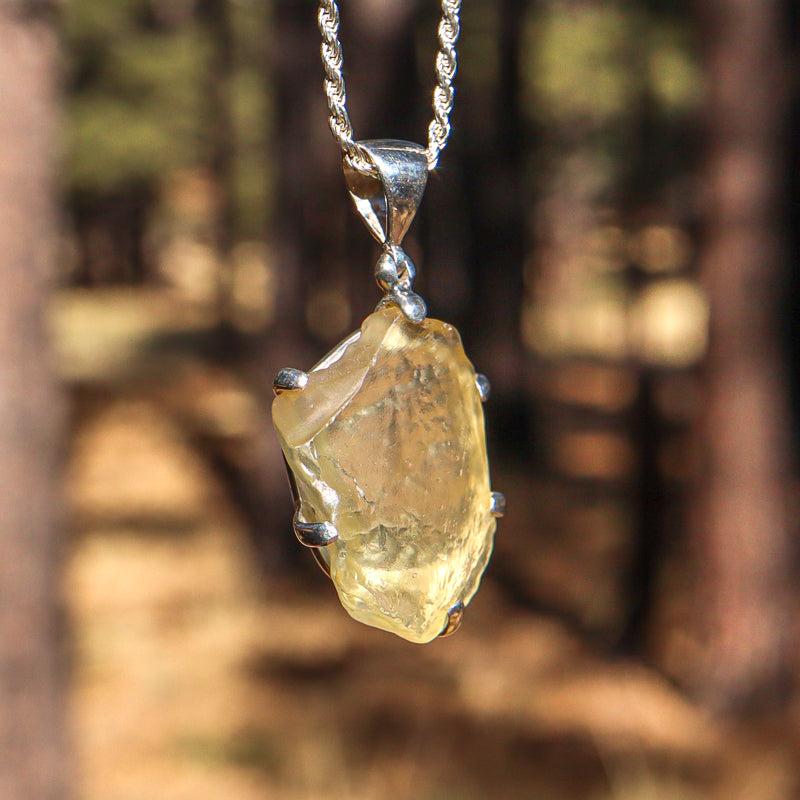 Libyan Desert Glass Pendant