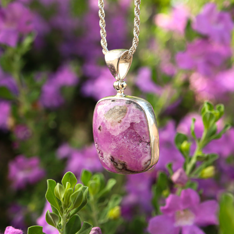 Pink Calcite Pendant