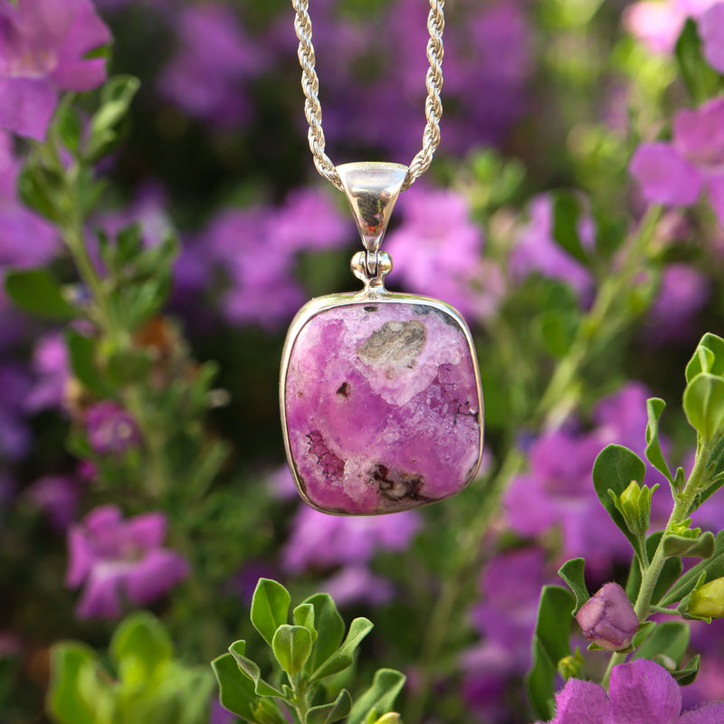 Pink Calcite Pendant