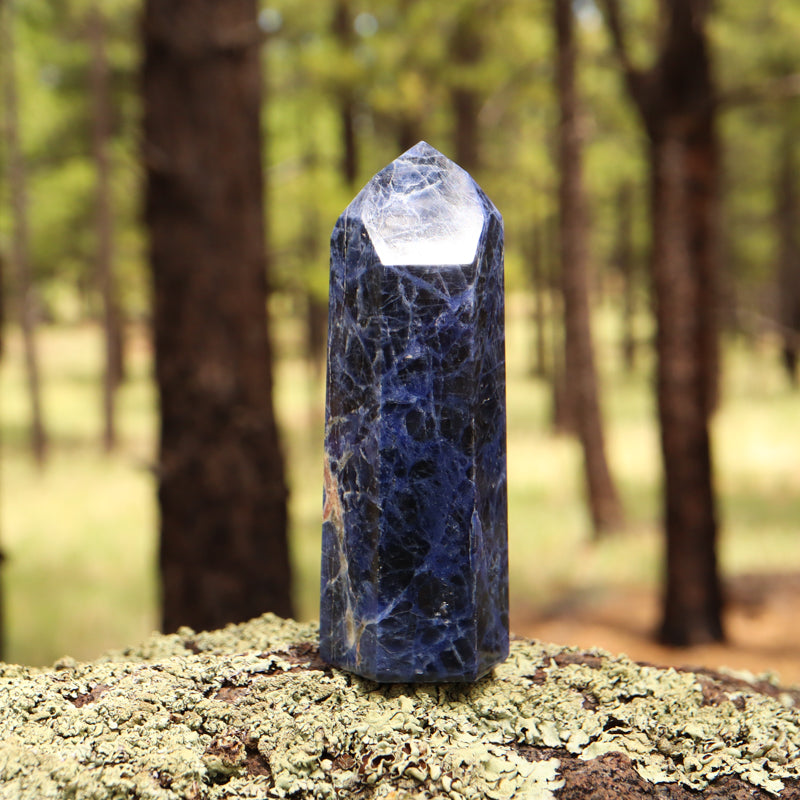 Sodalite newest Obelisk 'tall'