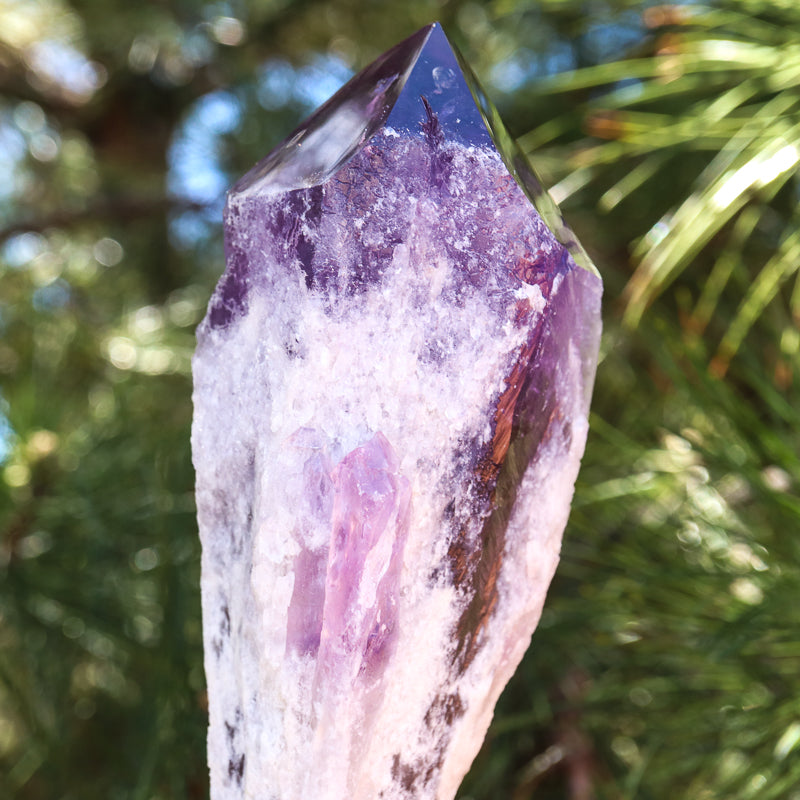 Natural Amethyst Point Crystal Point Aquarius