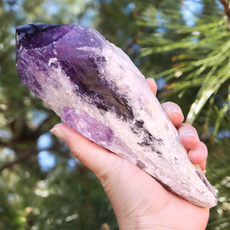 Natural Amethyst Point Crystal Point Aquarius