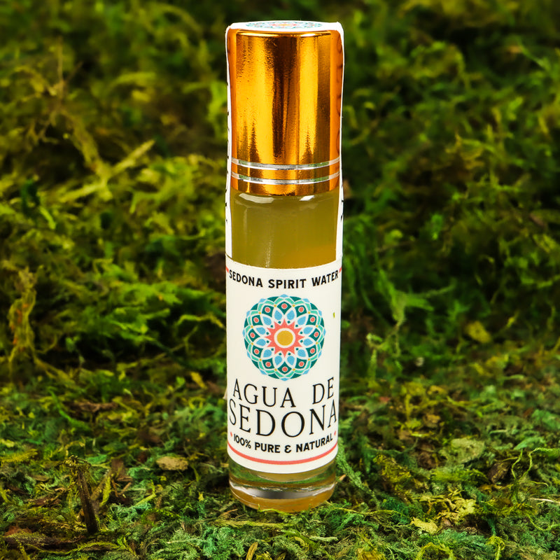 Agua De Sedona Roll-on Body Care: Aromatherapy Crystal Magic Microcosm