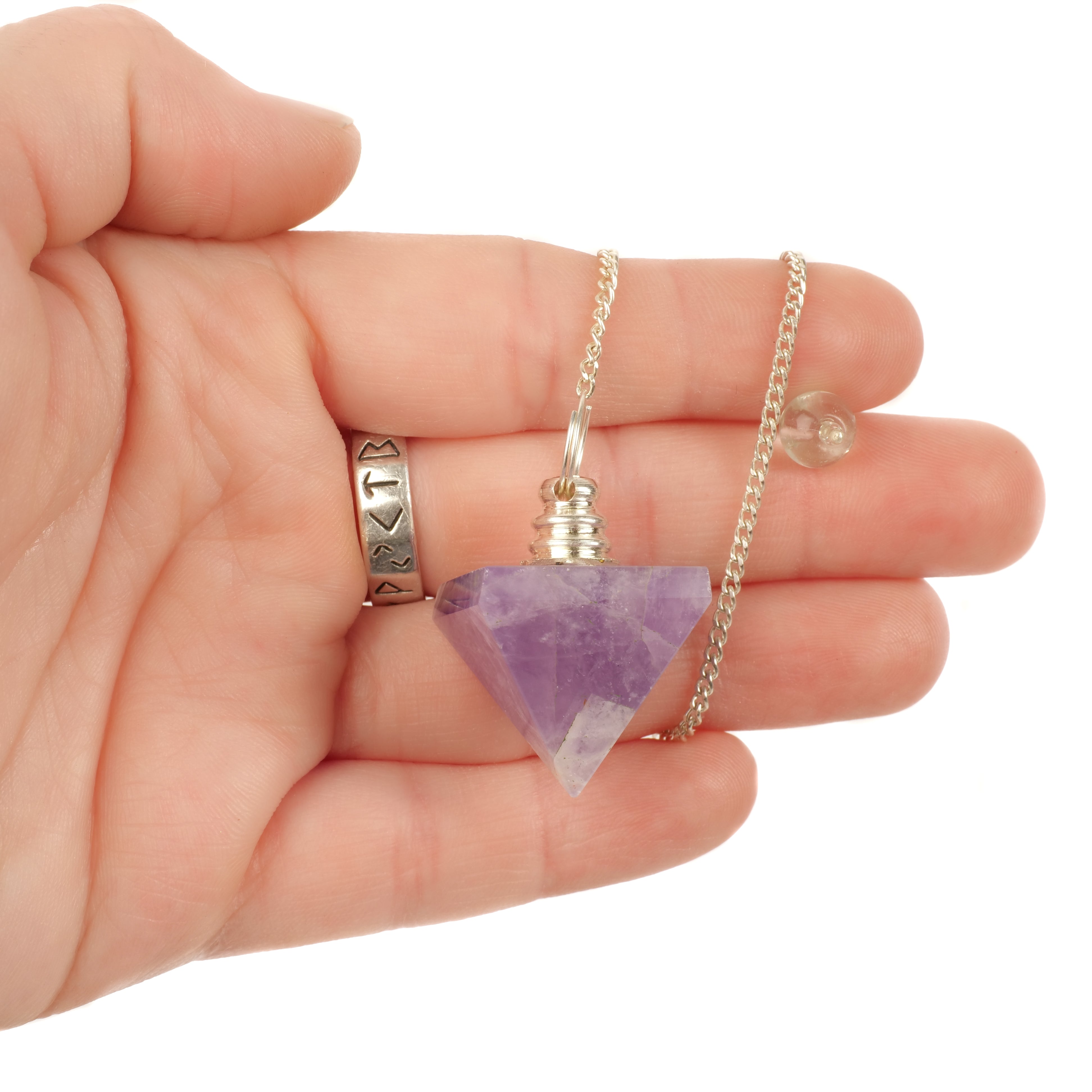 Amethyst Pyramid Pendulum Gifts & Decor: Pendulum Crystal Magic online