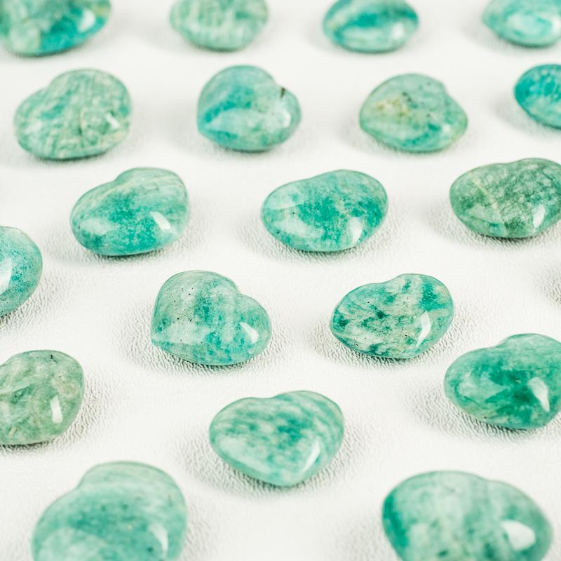 Amazonite Small Heart Crystal Heart Aries