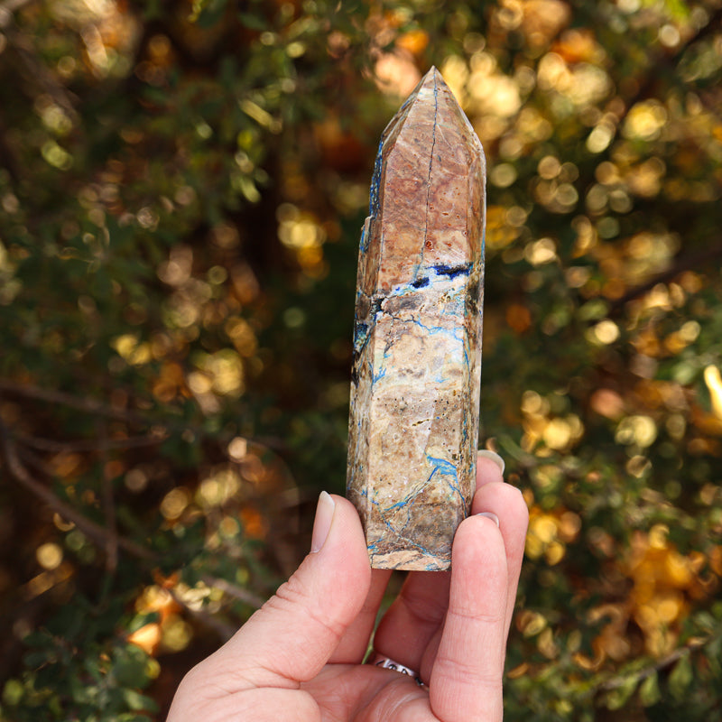 Azurite in Matrix Point