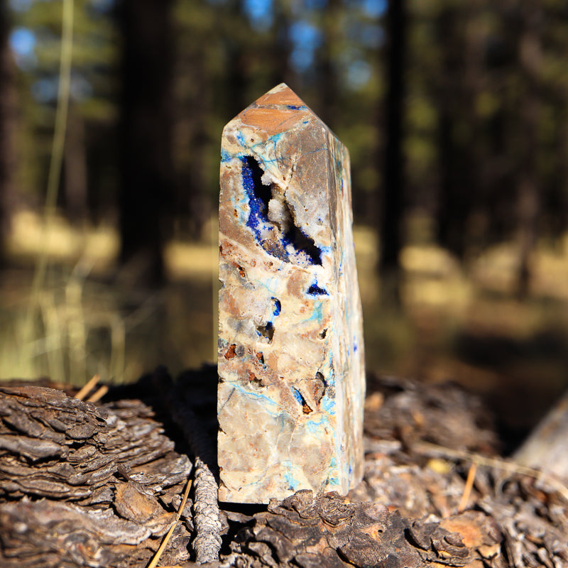 Azurite in Matrix Point