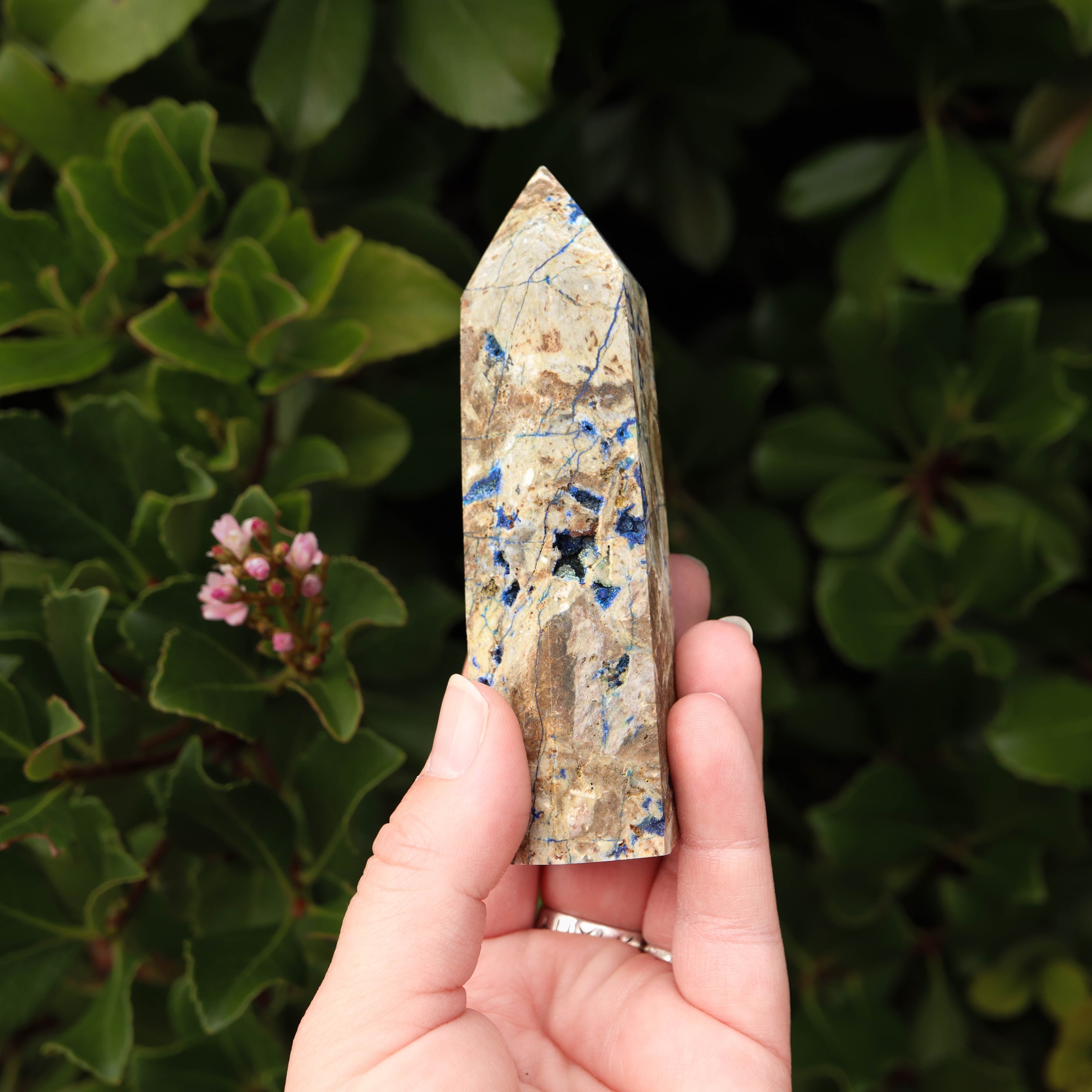 Azurite in Matrix Point