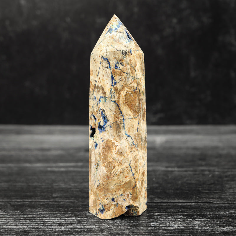 Azurite in Matrix Point