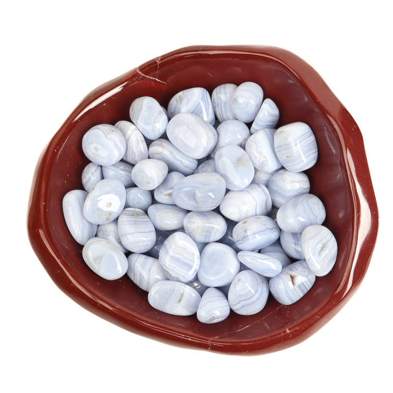 Blue Lace Agate Tumbled Crystal Tumbled Crystal Magic