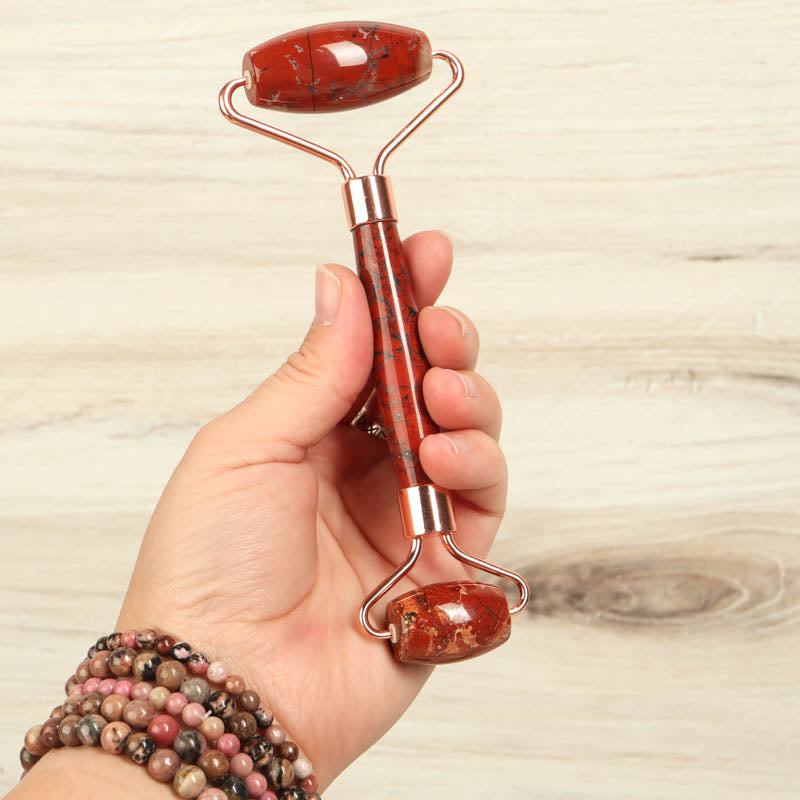 Brecciated Jasper Massage Roller Body Care: Massage Roller Crystal Magic online 