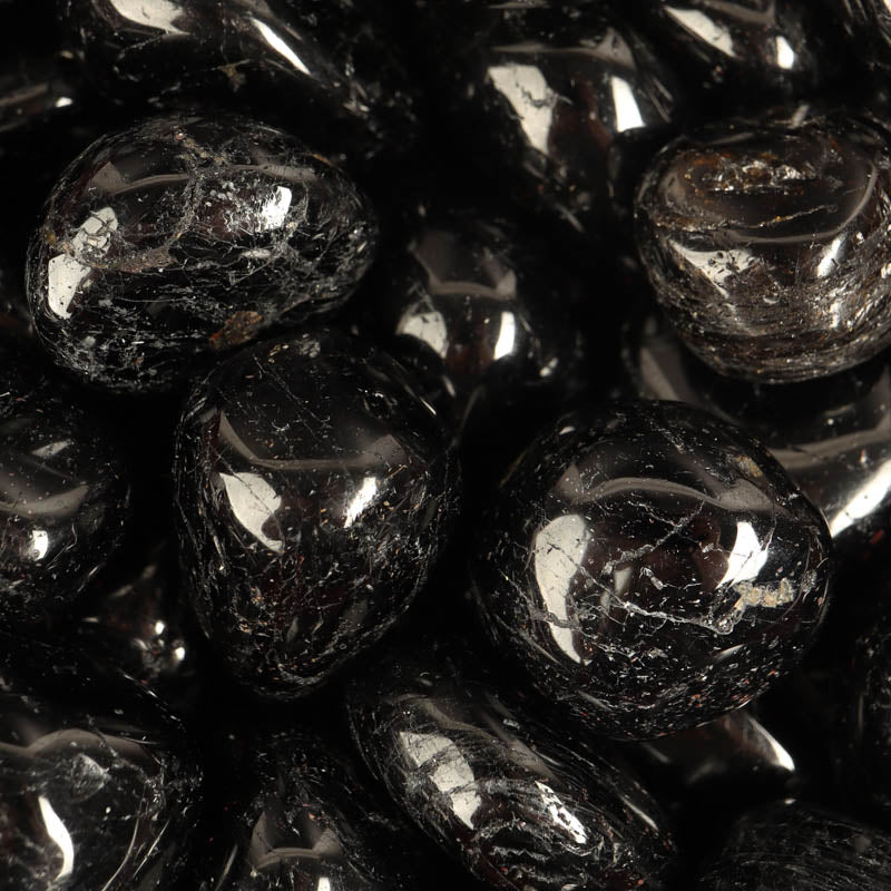Black Tourmaline Tumbled