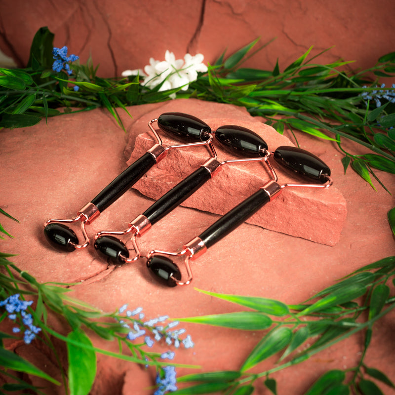 Black Obsidian Massage Roller Body Care: Massage Roller Crystal Magic online