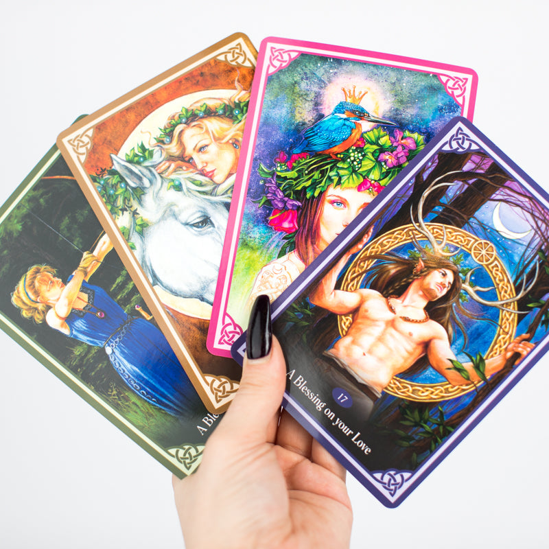 Blessed Be Cards: Mystical Celtic Blessings to Enrich and Empower Books & Tarot Crystal Magic online 