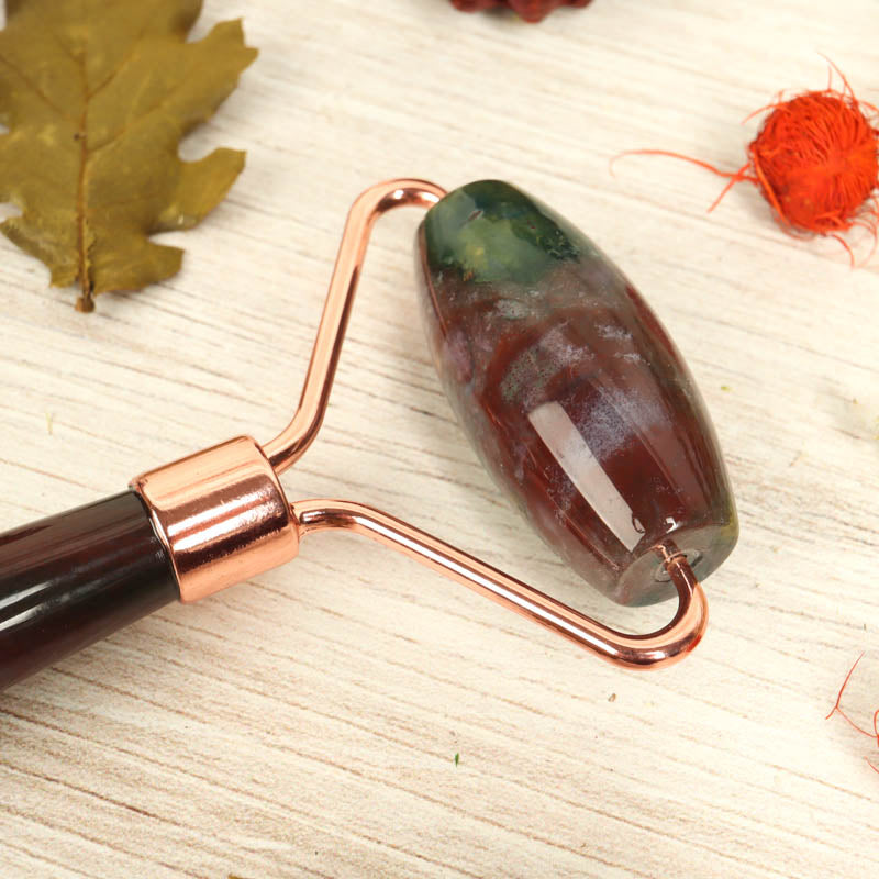 Ocean Jasper Massage Roller Body Care: Massage Roller Crystal Magic