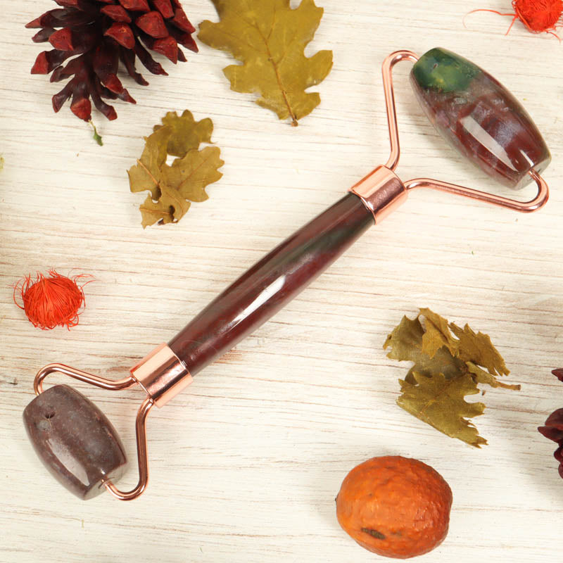 Ocean Jasper Massage Roller Body Care: Massage Roller Crystal Magic