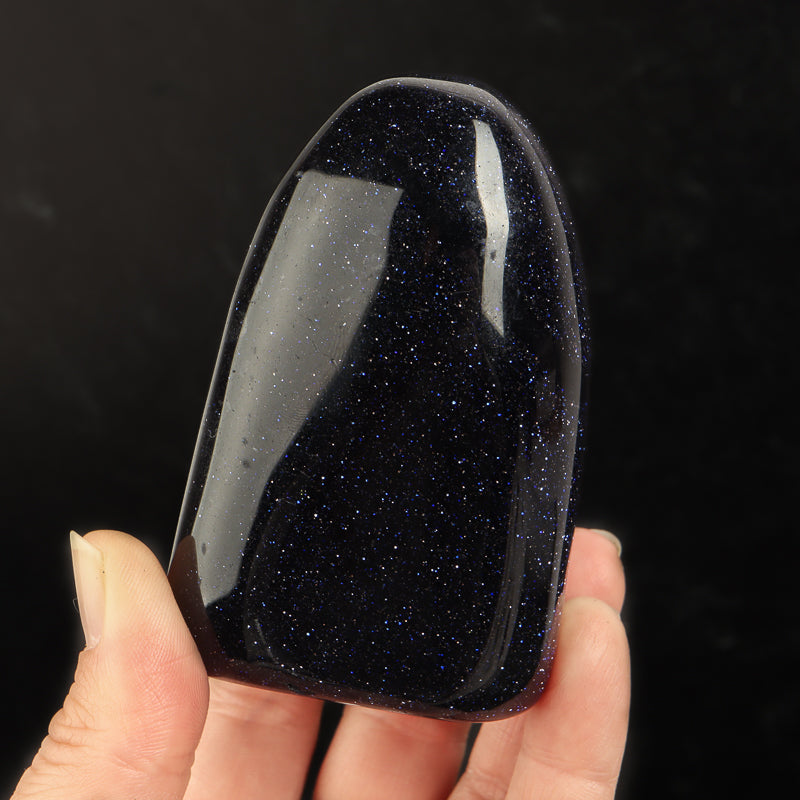 Blue Goldstone Free Form Crystal Free Form Crystal Magic