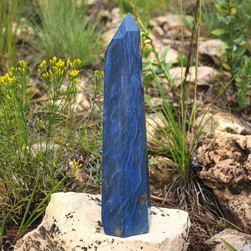 Blue Quartz Point